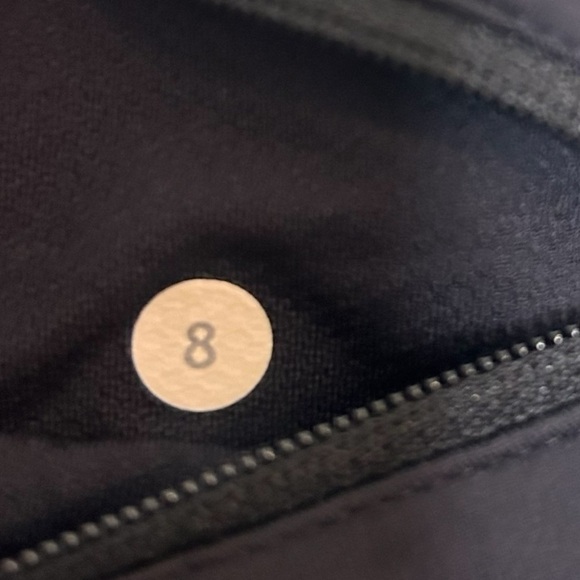 Lululemon Pace Rival Skirt II (Regular) Black- Size 8 Athletic Skirt - Picture 5 of 15